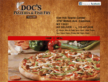 Tablet Screenshot of docspizza-fishfry.com